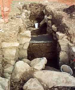 Boden Fogou during excavation Boden Fogou