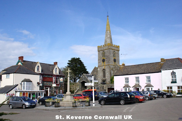 St. Keverne - Village Square St. Keverne Cornwall