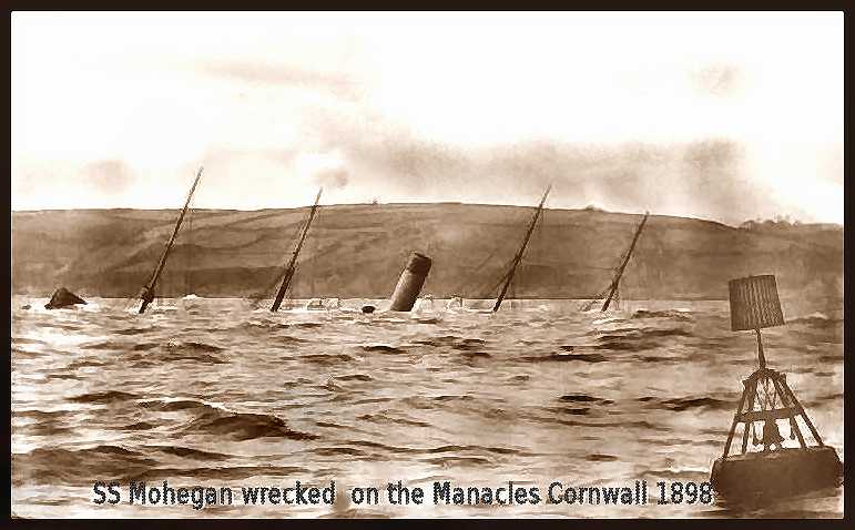 Mohegan on the Manacles 1898